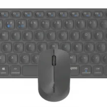 RAPOO Keyboard set 9600M multimode grey