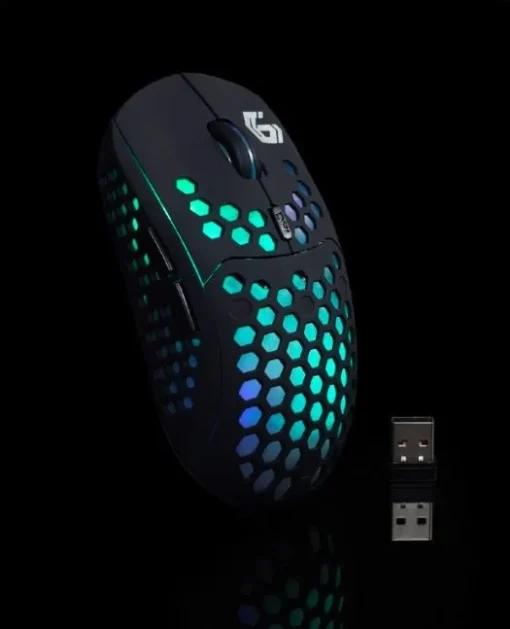 Gembird Wireless mouse RAGNAR WRX500 optical RGB 1600 DPI - Image 4