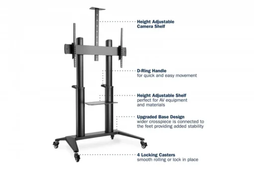 Digitus TV presentation cart DA-90452 - Image 3