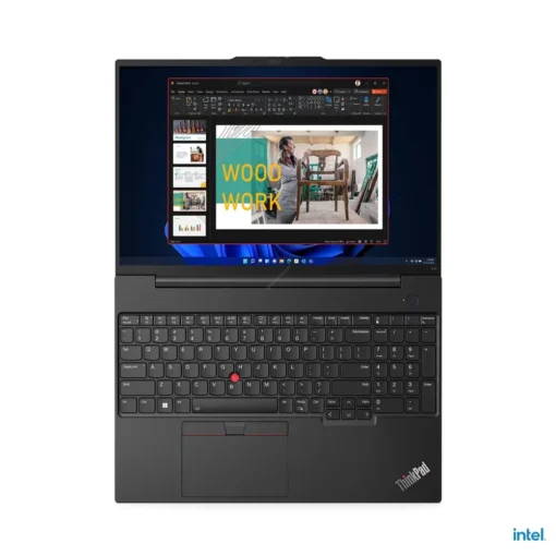 Lenovo Лаптоп ThinkPad E16 G1 21JT000BPB W11Pro 7530U/16GB/512GB/AMD Radeon/16.0 WUXGA/Graphite Black/1YR Premier Support + 3YRS OS - Image 3