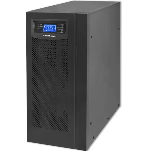 Qoltec UPS on line Pure Sine Wave, 6kVA, 4.8kW, LCD