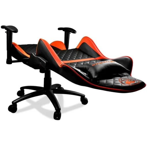 Геймърски стол COUGAR Armor ONE Gaming Chair, Diamond Check Pattern Design, Breathable PVC Leather, Class 4 Gas Lift Cylinder, Full Steel Frame, 2D Adjustable Arm Rest, 180º Reclining, Adjustable Tilting Resistance - Image 3