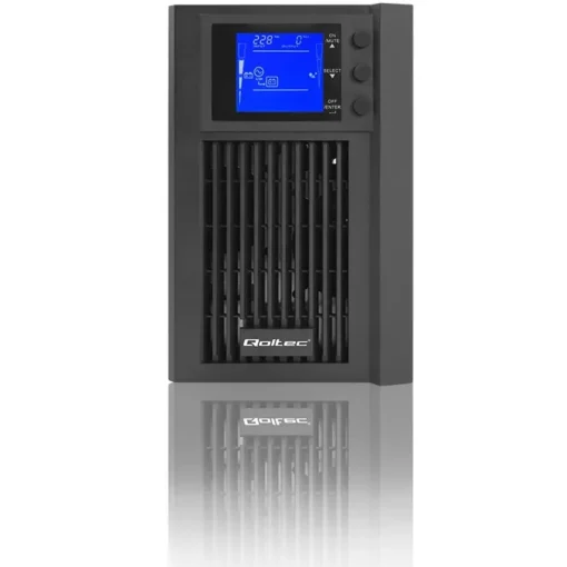 Qoltec UPS on line Pure Sine Wave, 2kVA, 1.6kW, LCD - Image 4