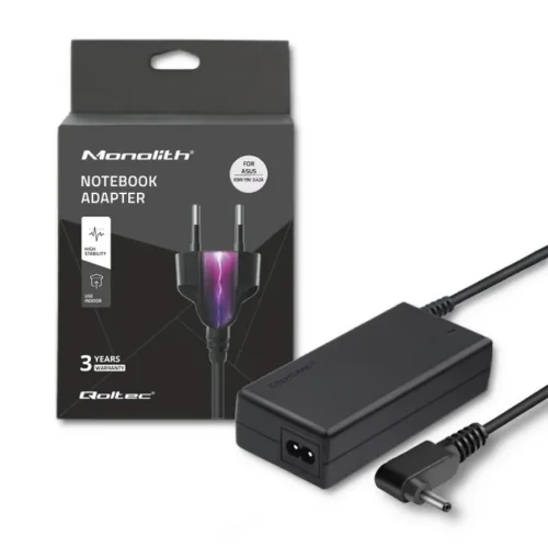 Qoltec захранващ блок for Asus 65W | 19V | 3.42A | 4.0 * 1.35 | + power кабел