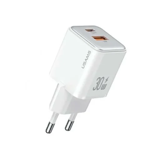 USAMS Charging USB-C+USB-A PD 3.0 30W Fast Charging