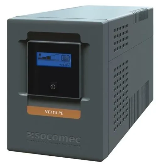 Socomec NETYS PE UPS 2000VA/1200W 230V/AVR/6XIEC 320, LED, USB