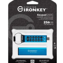 Kingston Pendrive 256GB IronKey Keypad 200 FIPS140-3 Lvl3 AES-256