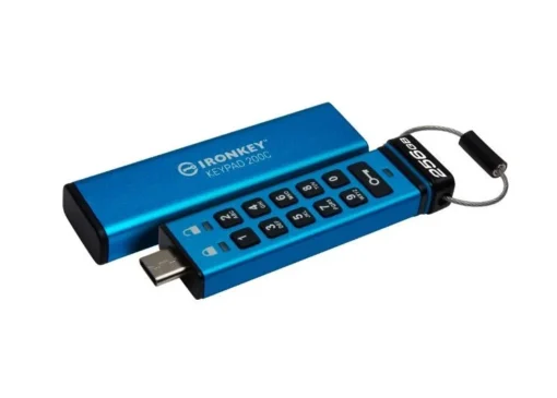 Kingston Pendrive 256GB IronKey Keypad 200 FIPS140-3 Lvl3 AES-256 - Image 2