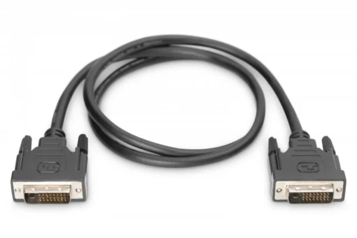 Digitus Cable connetion DVI-D DualLink Typ DVI-D (24+1)/DVI-D (24+1) M/M Black 1m - Image 3