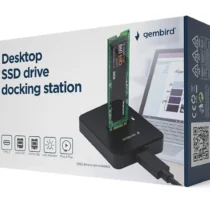 Gembird Docking station cesktop USB-C M.2 SATA NVME