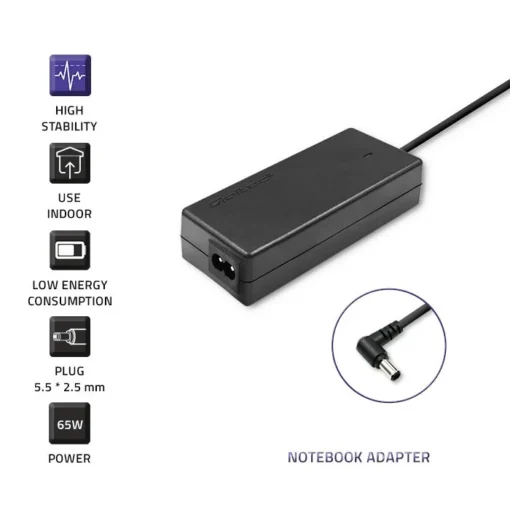 Qoltec Notebook adapter for Toshiba 65W 19V 3.42A 5.52.5 - Image 3