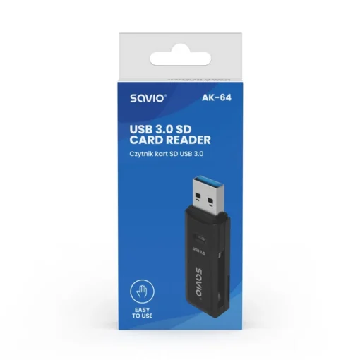 Savio SD card reader AK-64 - Image 3