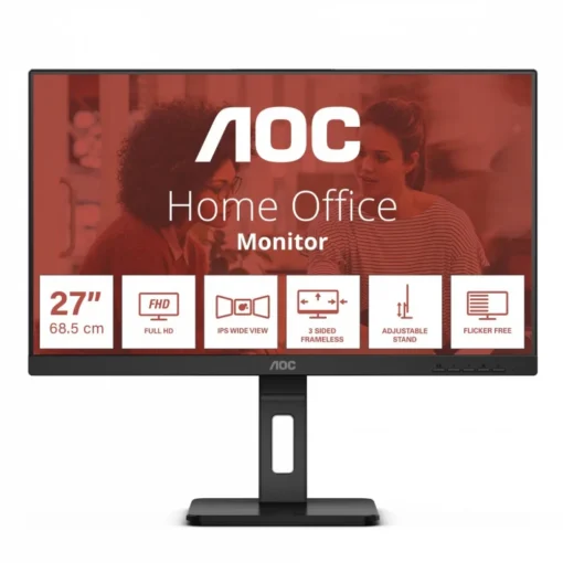 AOC Monitor 27E3QAF 27 inch IPS HDMI DP Pivot Speakers