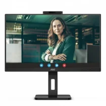 AOC Monitor Q27P3QW 27 inch IPS HDMI DP Pivot Camera