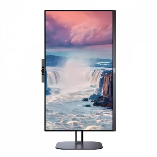 AOC Monitor 24V5CW 23.8 inch IPS HDMI DP USB-C Pivot Cam - Image 5