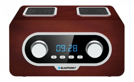 Blaupunkt Portable FM Radio PLL SD/USB/AUX with battery and clock