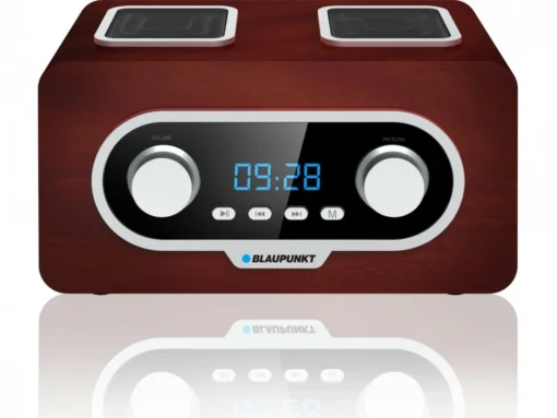 Blaupunkt Portable FM Radio PLL SD/USB/AUX with battery and clock - Image 2