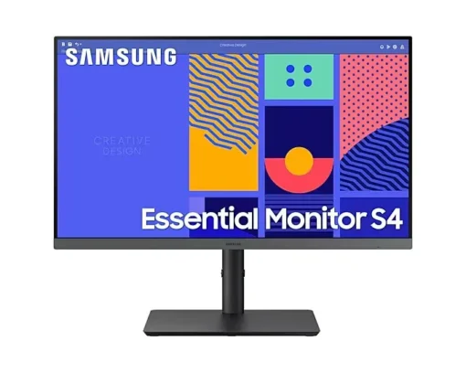 Samsung Monitor 24 inches LS24C432GAUXEN IPS 1920x1080 FHD 16:9 1xD-sub 1xHDMI 1xDP 4xUSB 3.0 4ms 100Hz HAS+PIVOT flat 3 years