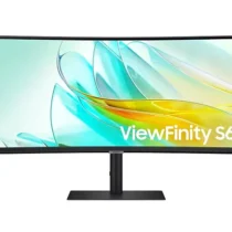 Samsung Monitor 34 inches ViewFinity S65UA VA 3440x1440 UWQHD 21:9 1xHDMI 1xDP 1xUSB-C(90W) 3xUSB 3.0 LAN (RJ45) 5ms 100Hz HAS+PIVOT curved speakers 3Y OS