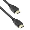 кабел за мобилен телефон Кабел DeTech HDMI - HDMI M/М 3m Без ферит Черен -