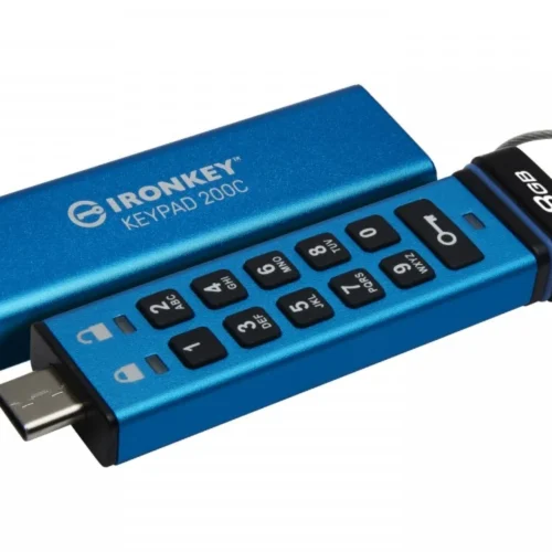 Kingston Pendrive 8GB IronKey Keypad 200C USB-C FIPS140-3 Lvl3 AES-256