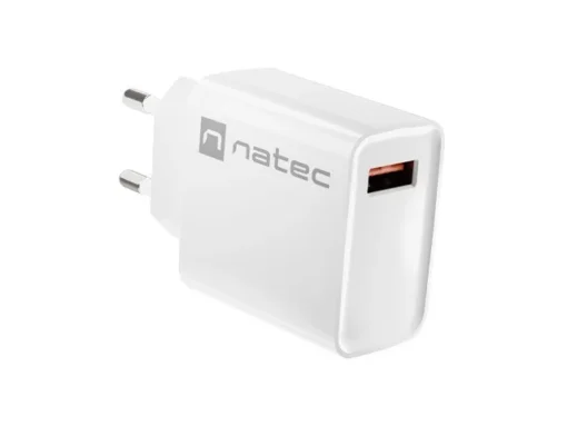 Natec USB Charger Ribera 1x USB-A black - Image 2