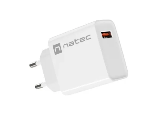 Natec USB Charger Ribera 1x USB-A black