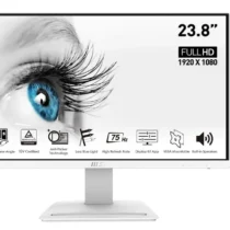 MSI Monitor PRO MP243W 23.8 inches IPS/FHD/5ms/75Hz/White