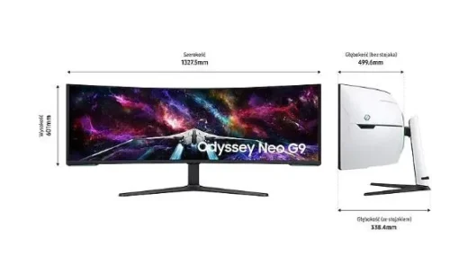 Samsung Monitor 57 inches LS57CG952NUXEN VA 7680x2160 DUHD 32:9 3xHDMI 1xDP 2xUSB 3.0 1ms(GTG) curved HAS 240Hz Gaming 2 years d2d - Image 5