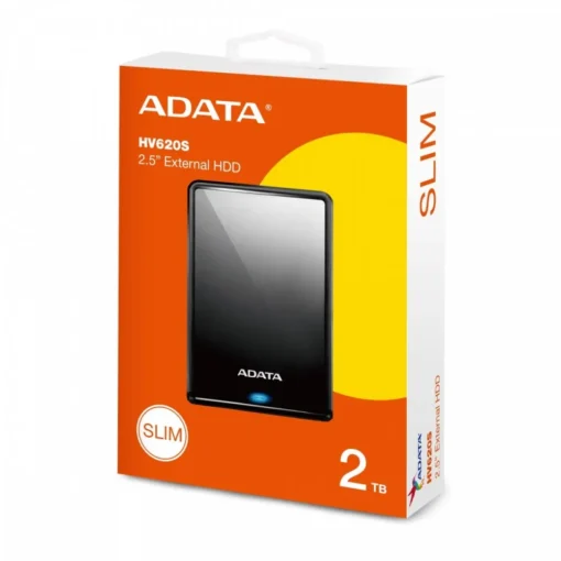 Adata Disc DashDrive HV620S 2TB 2.5 USB3.0 Slim Black - Image 2