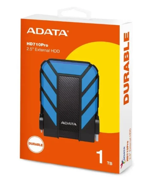 Adata DashDrive Durable HD710 1TB 2.5 USB3.1 Blue - Image 4