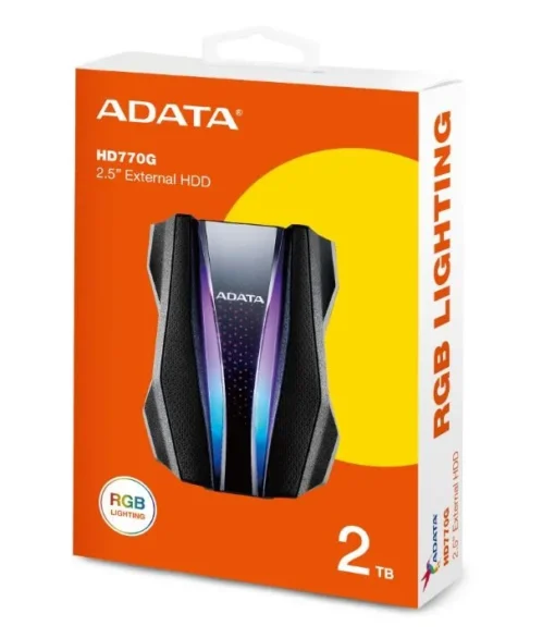 Adata HDD HD770G 2TB USB3.2 Black - Image 3