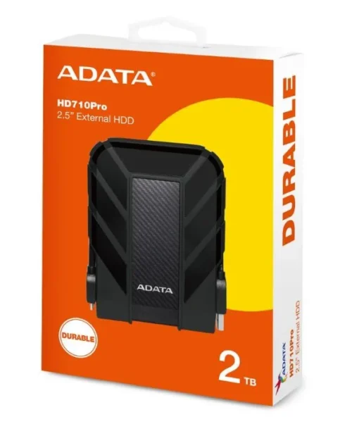 Adata DashDrive Durable HD710 2TB 2.5 USB3.1 Black - Image 4