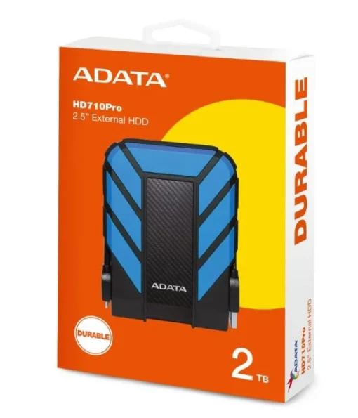 Adata DashDrive Durable HD710 2TB 2.5 USB3.1 Blue - Image 4