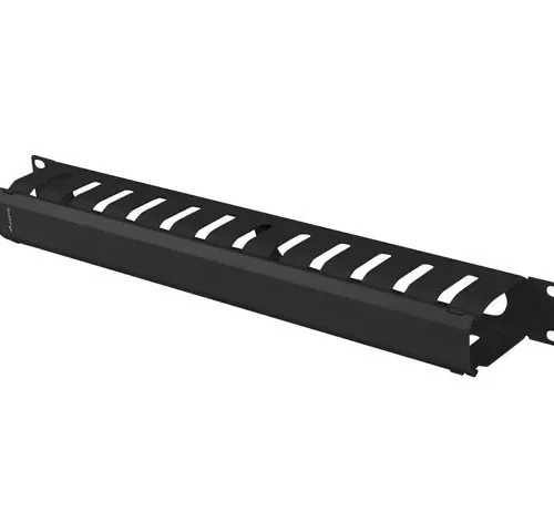 Lanberg кабел organizer 19 inches 1U with type A cover black
