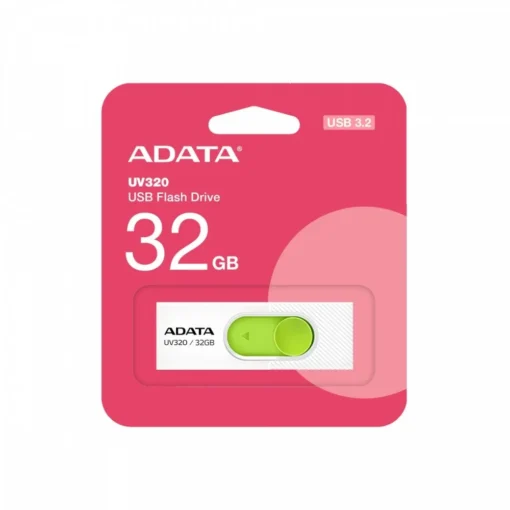 Adata Pendrive UV320 32GB USB3.2 white-green - Image 3