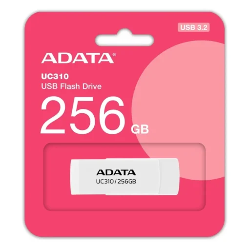 Adata Pendrive UC310 256GB USB3.2 white - Image 2