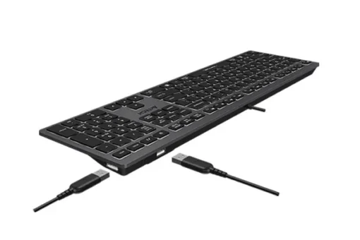 A4 Tech Keyboard FStyler FX60H (White Backlit) - Image 2