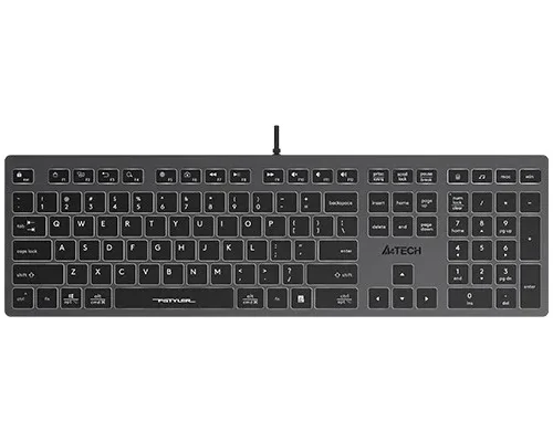 A4 Tech Keyboard FStyler FX60H (White Backlit)