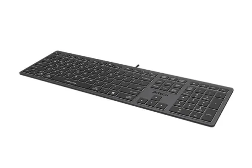 A4 Tech Keyboard FStyler FX60H (White Backlit) - Image 3