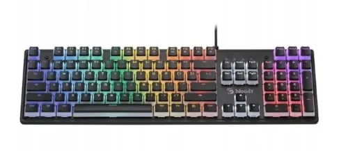 A4 Tech Mechanical Keyboard Bloody S510R Pudding (Blue Switch) - Image 2