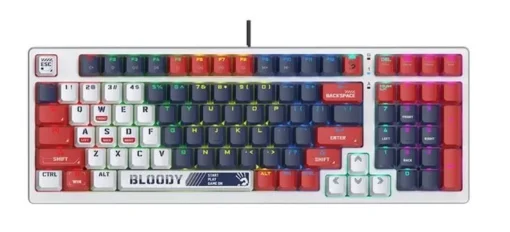 A4 Tech Mechanical Keyboard Bloody S98 USB Sports Navy (BLMS Red Switches)