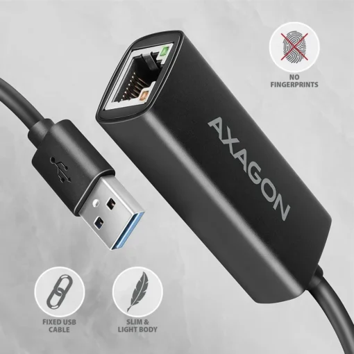 AXAGON ADE-AR, USB-A 3.2 Gen 1 LAN adapter 1Gbit - Image 4