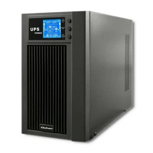 Qoltec UPS On-line Pure Sine Wave 3kVA 2.4W LCD USB