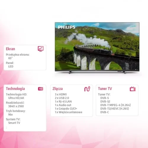 Philips 65 inch TV LED 65PUS7608/12