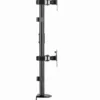 Gembird Mounting arm 2 monitors vertical 17-32 inch 9kg