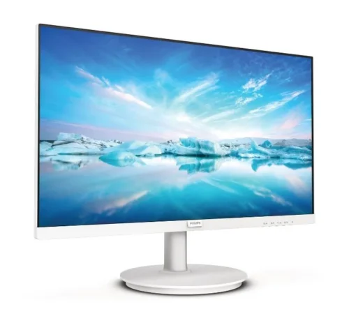 Philips Moniotr 241V8AW 23.8 inch IPS HDMI Speakers White - Image 2