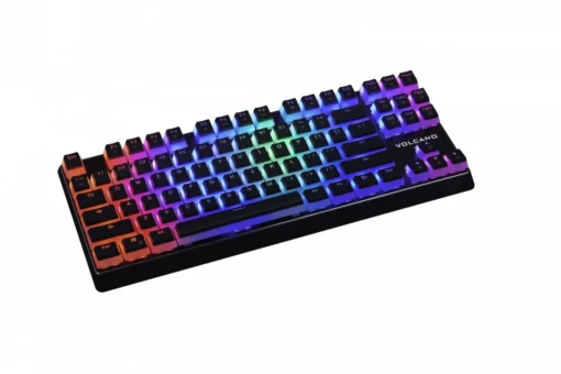 MODECOM WIRED MECHANICAL RGB KEYBOARD VOLCANO - Image 2