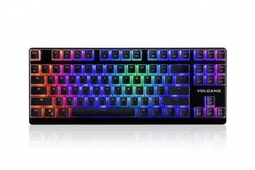 MODECOM WIRED MECHANICAL RGB KEYBOARD VOLCANO - Image 3