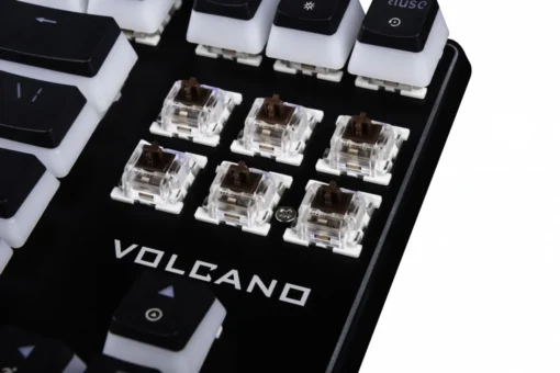 MODECOM WIRED MECHANICAL RGB KEYBOARD VOLCANO - Image 4